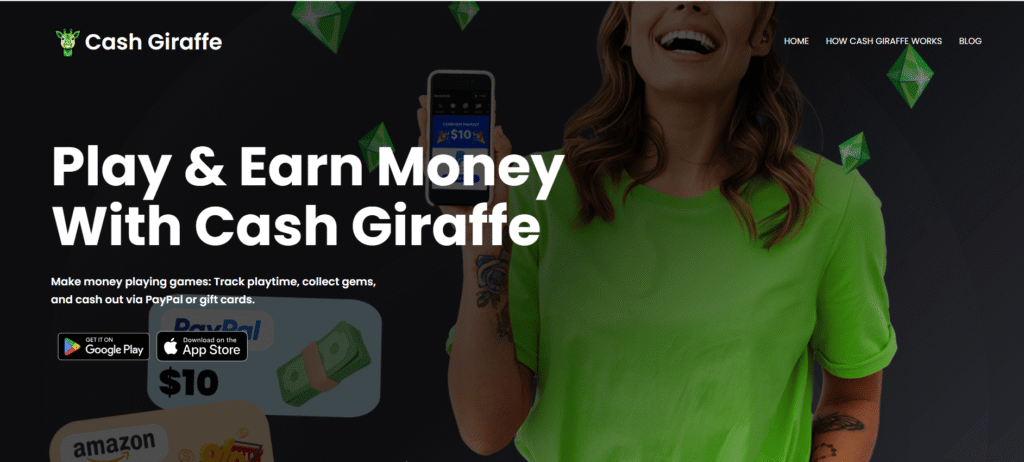 Cash Giraffe Free money earning game apps