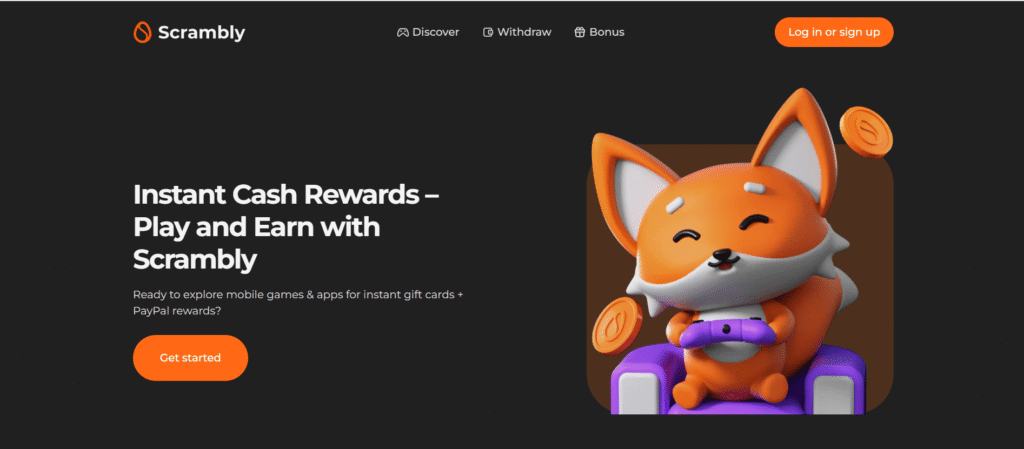 Scrambly.io Free games to win money online