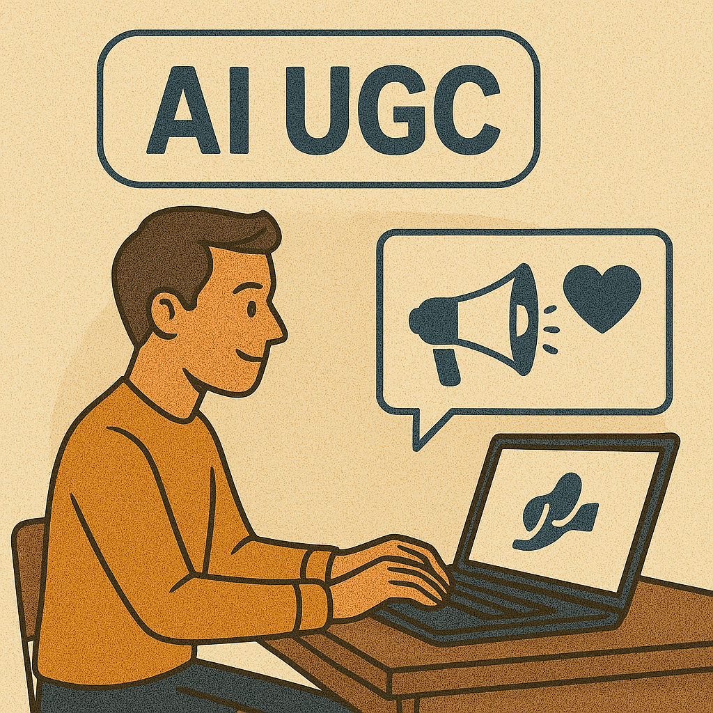 AI is using for brand awareness AI UGC