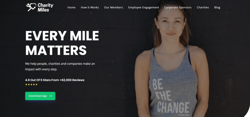 Charitymiles you walk others get benefits