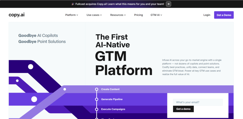 Copy ai the best AI writing tools for creative bloggers