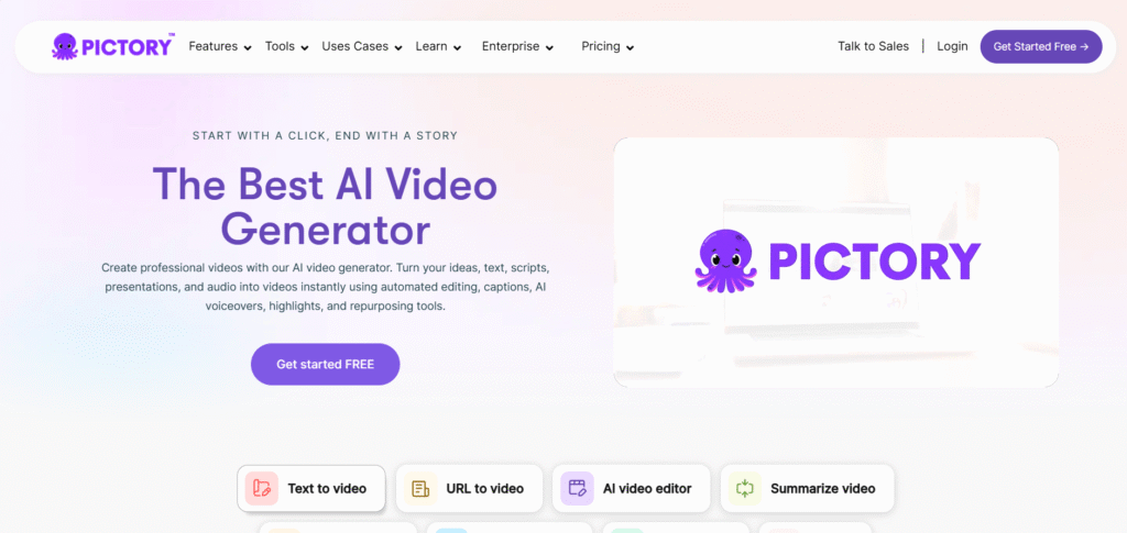 Pictory AI Turn Your Ideas into Videos in Minutes